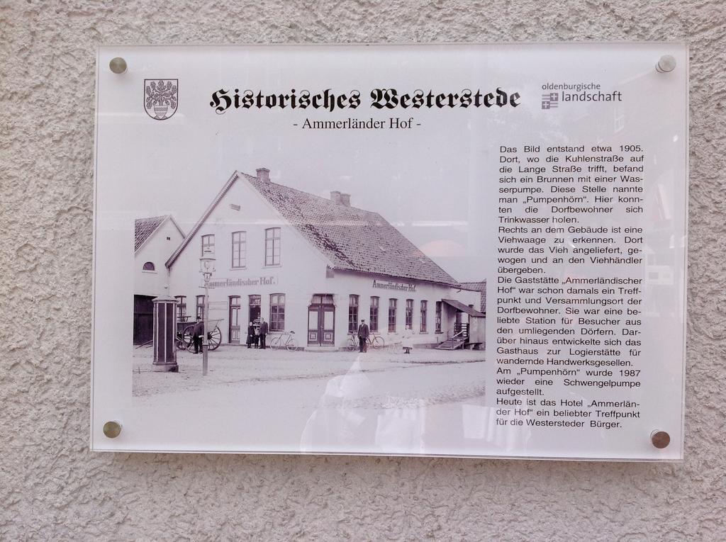 Hotel Ammerlaender Hof Westerstede Zewnętrze zdjęcie